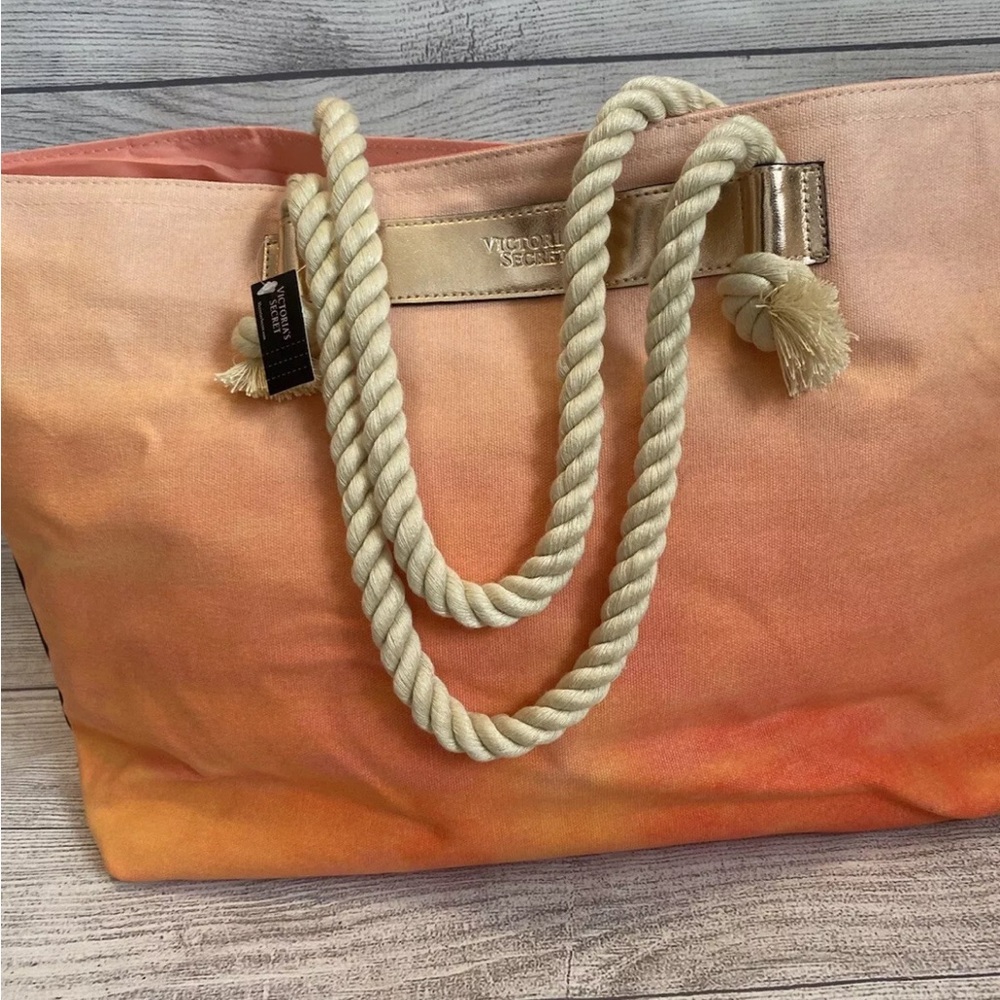 Victoria’s Secret orange beach bag